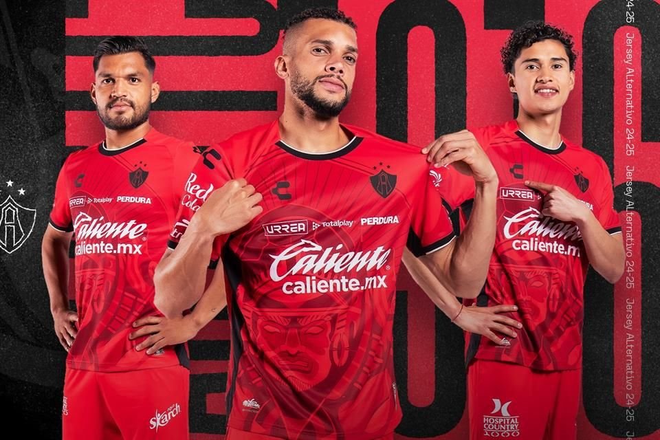 Atlas reveló su tercer uniforme en colaboración con Charly Futbol y Metzican, para el Clausura 2025.