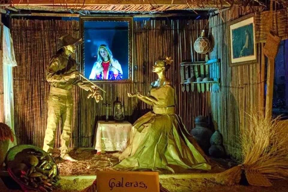 Los cuadros vivos de Galeras, Colombia, recrean escenas cotidianas, tradiciones y personajes; los protagonistas permanecen horas inmóviles.