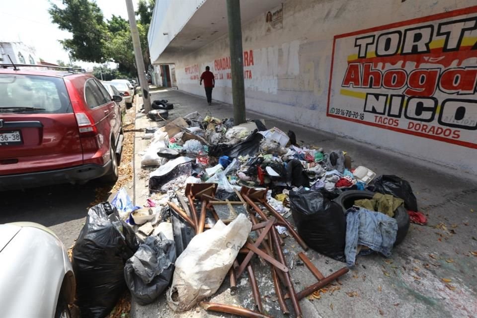 El Municipio de Guadalajara enfrenta una severa crisis con el sistema de recolección de basura.