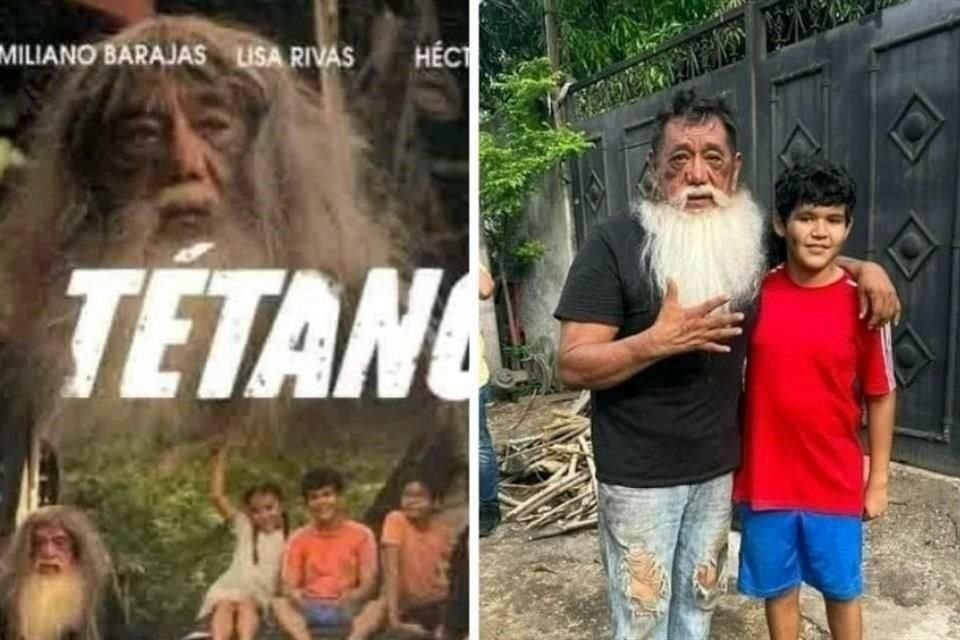 'Tétano', película en la que actúa y es guionista el senador morenista Félix Salgado Macedonio.