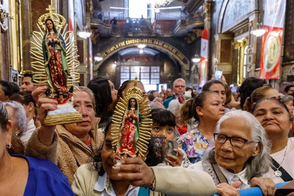 Día de la Virgen de Guadalupe.