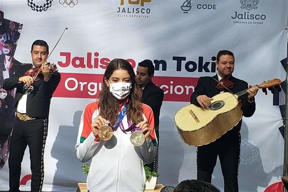 Alejandra Orozco se tomará unos días de descanso para disfrutar el bronce que obtuvo en Tokio antes de planear su nuevo proyecto.