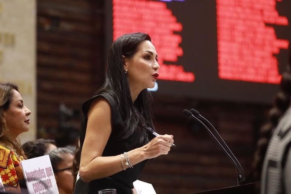 Merilyn Gómez Pozos, diputada federal de Morena y presidenta de la Comisión de Hacienda.