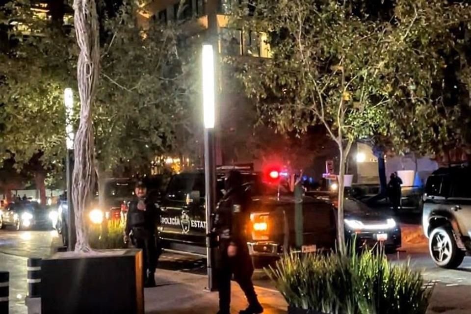 No se reportaron lesionados, tampoco detenidos por este hecho.
