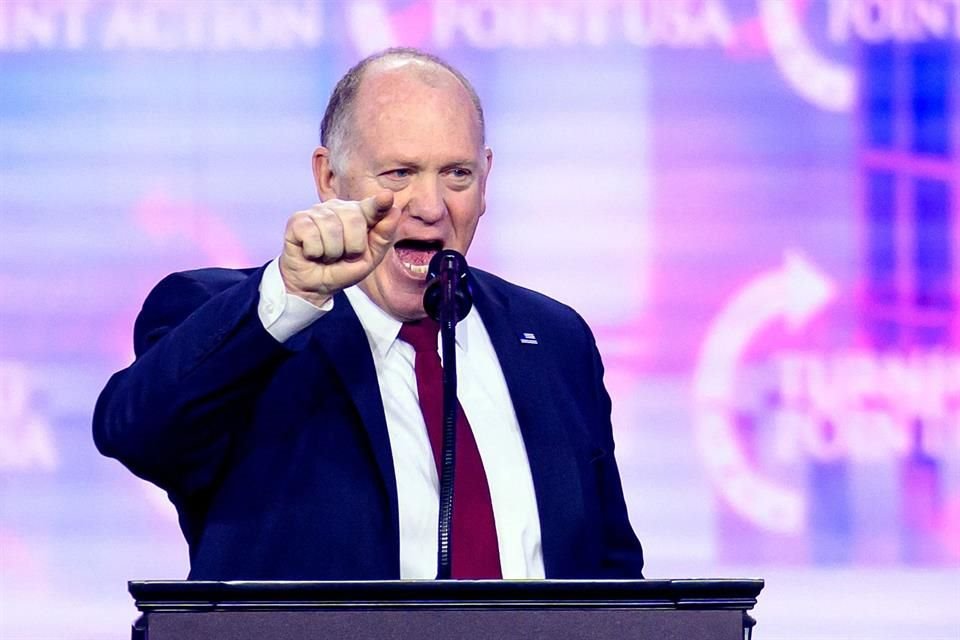 El Zar fronterizo Tom Homan durante un evento en Phoenix, Arizona, el 22 de diciembre del 2024.