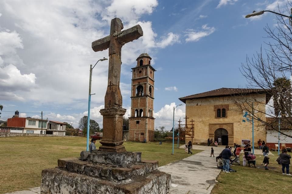 Exterior del recinto ubicado en el municipio  de Pátzcuaro, Michoacán.