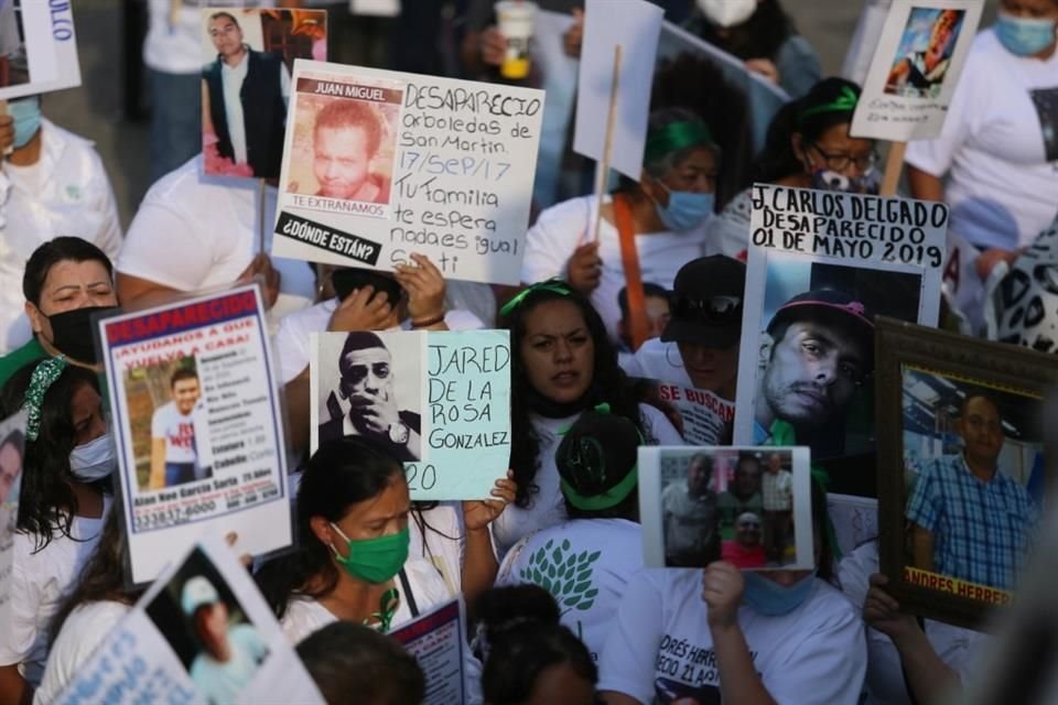 Las desapariciones con el mayor problema en materia de seguridad que aqueja a Jalisco.