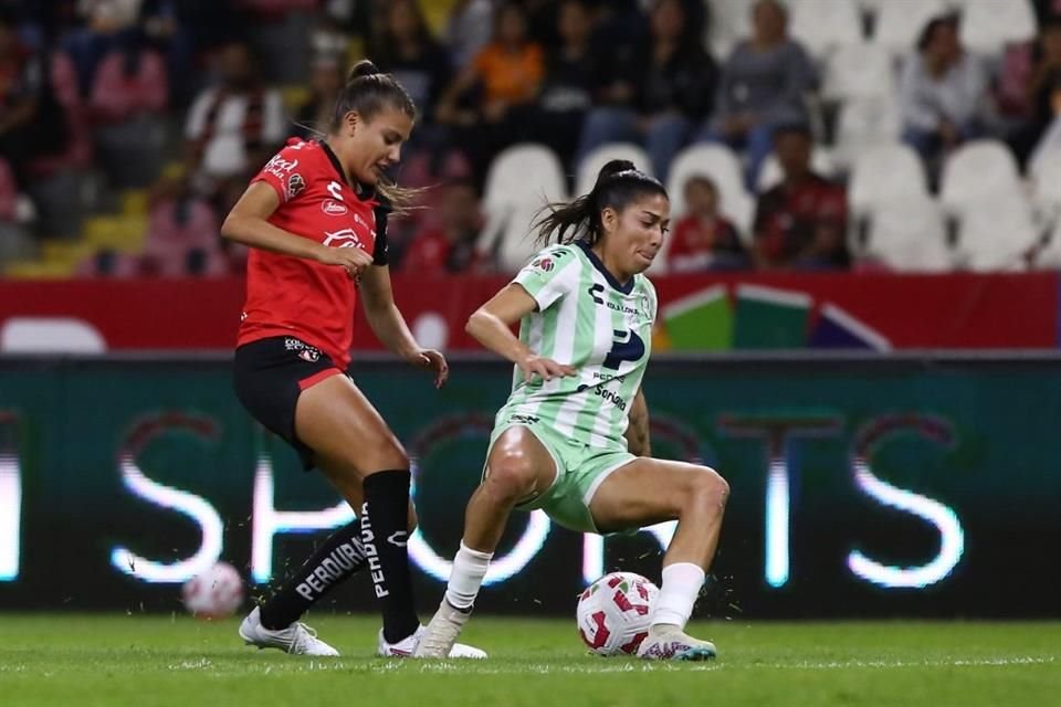 Partido Femenil Atlas vs Santos.