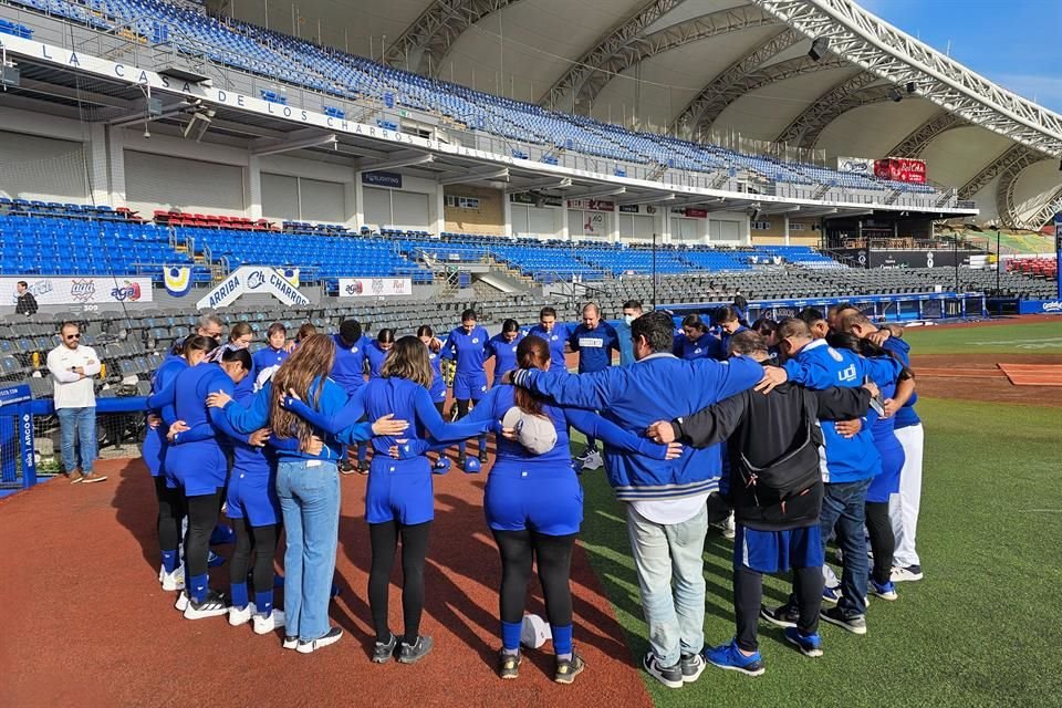 Primer entrenamiento Charros de Jalisco Femenil.