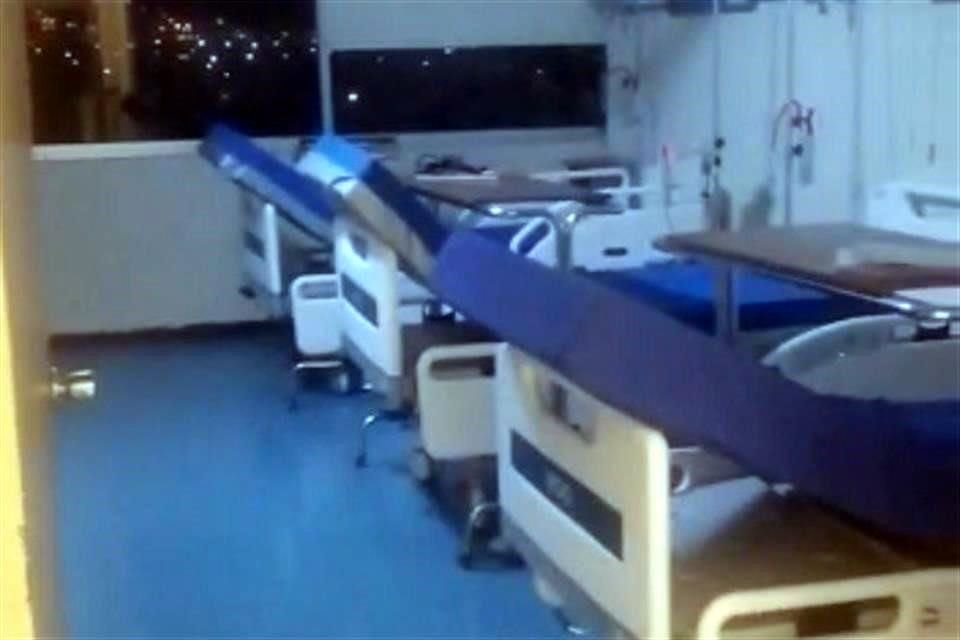 Esta mañana circularon videos de una nueva área que será destinada a la pandemia en la Clínica 6, de San Nicolás.