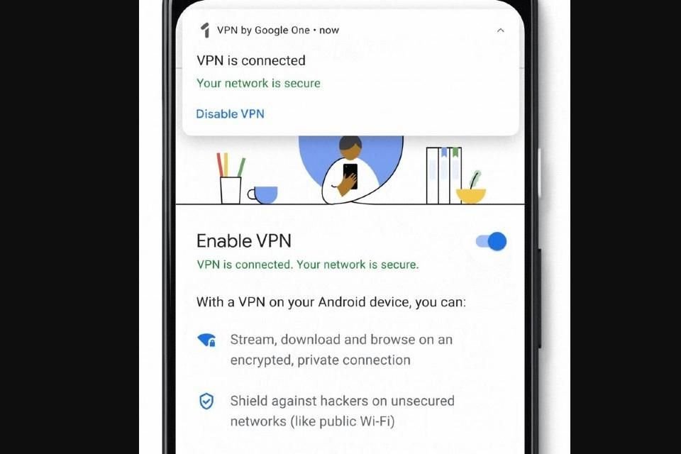 Se trata de un servicio de seguridad que forma parte de los complementos de Google One.