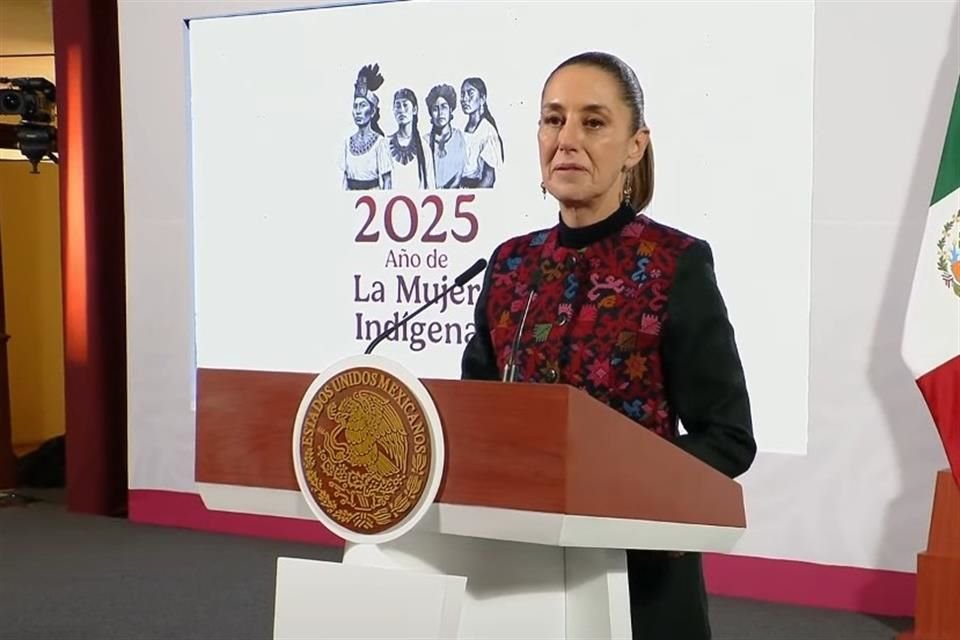 Claudia Sheinbaum, Presidenta de México.