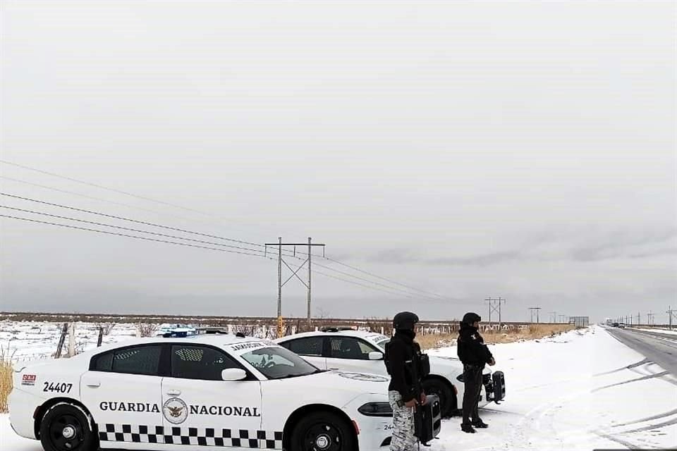 La caída de nieve se debe a la Segunda Tormenta Invernal de la temporada.