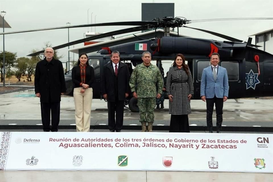 Reunión regional de seguridad en Zacatecas.