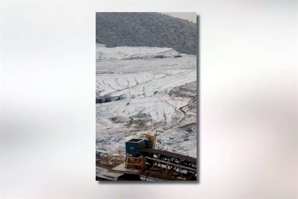 Se espera que en las próximas horas se registren nevadas en otras zonas de Coahuila, como la Sierra de Arteaga.