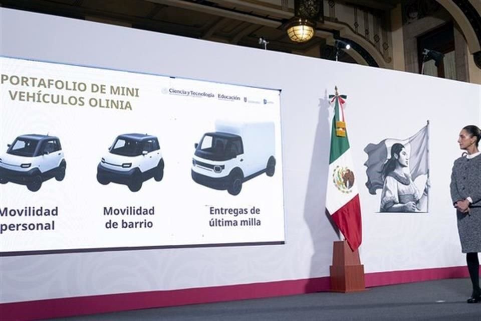 El 6 de enero pasado, la Presidenta Claudia Sheinbaum presentó el proyecto Olinia.