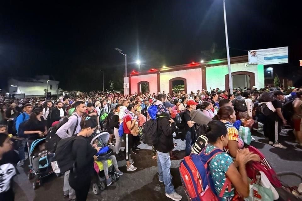 El punto de reunión antes de salir, el Parque Bicentenario.