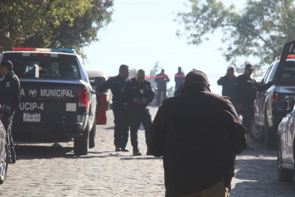 Los hechos ocurrieron en la Calle Mezquitera, entre 8 de Julio y Francisco Villa.