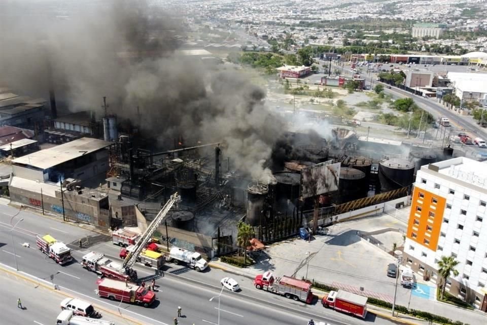 Los dos trabajadores fallecieron tras una explosión e incendio en la empresa Protexa.