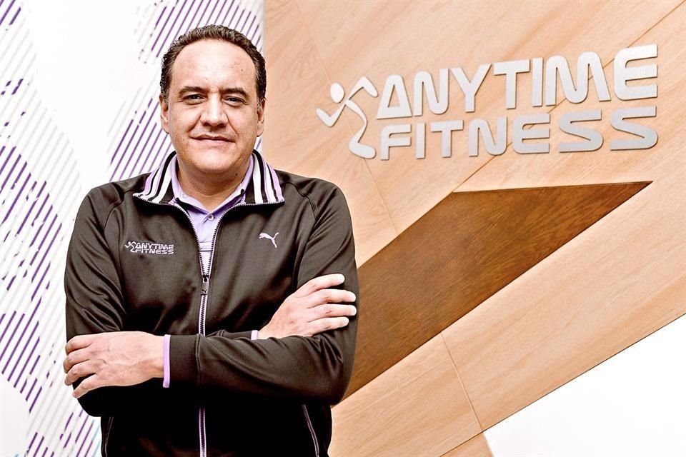David Rascón, director general de Anytime Fitness.