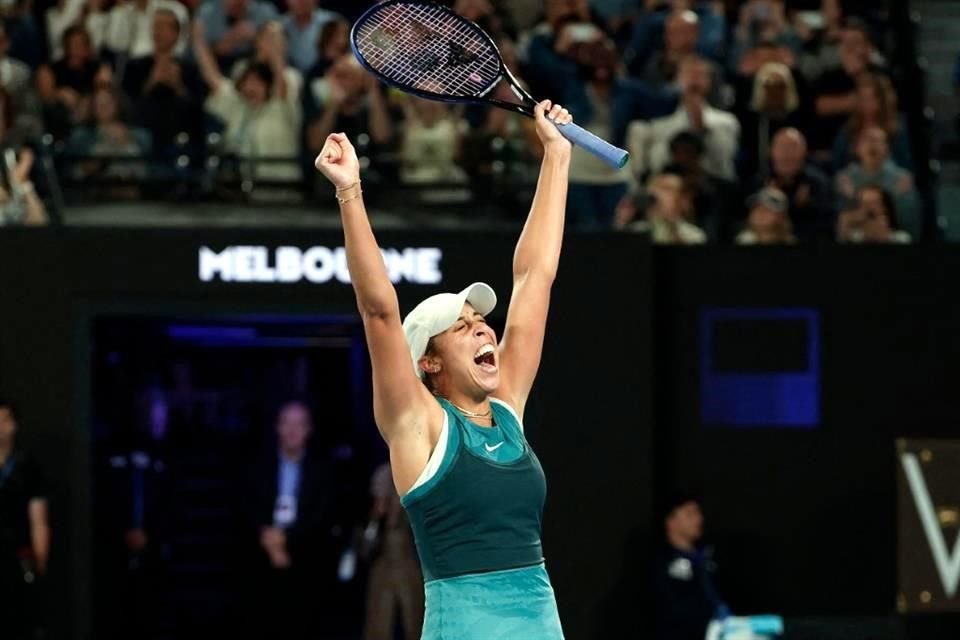 Madison Keys logró la hazaña de destronar a quien era bicampeona del certamen.