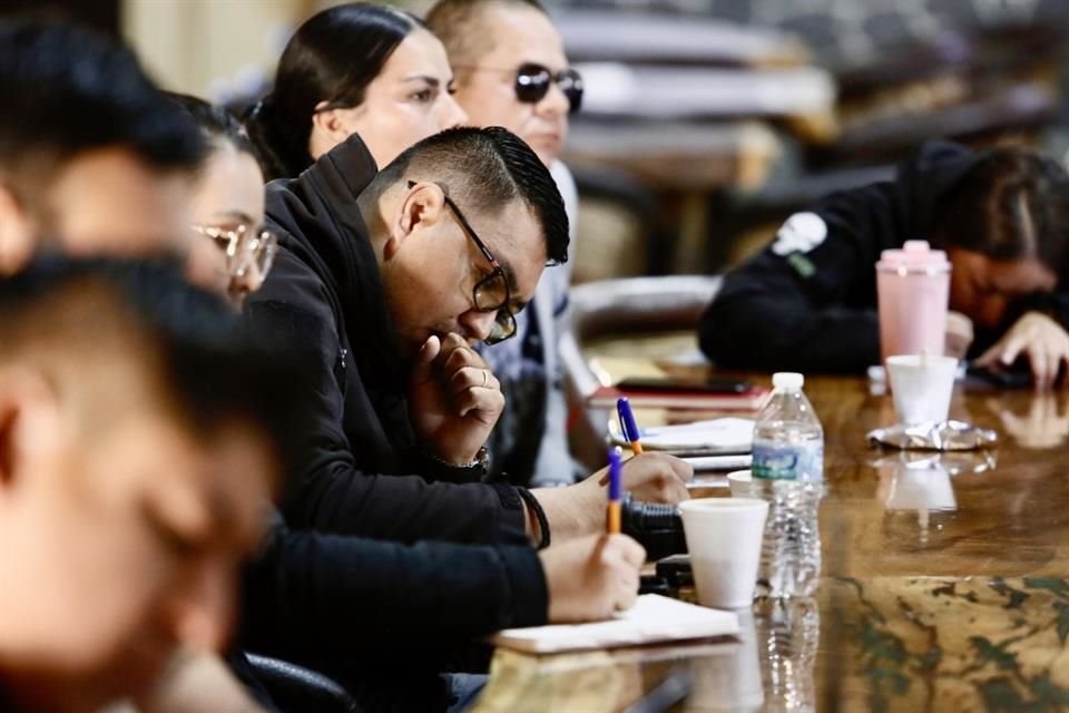 En los talleres participaron 50 miembros de las Comisarías locales, Protección Civil y Bomberos, y Servicios Médicos Municipales.