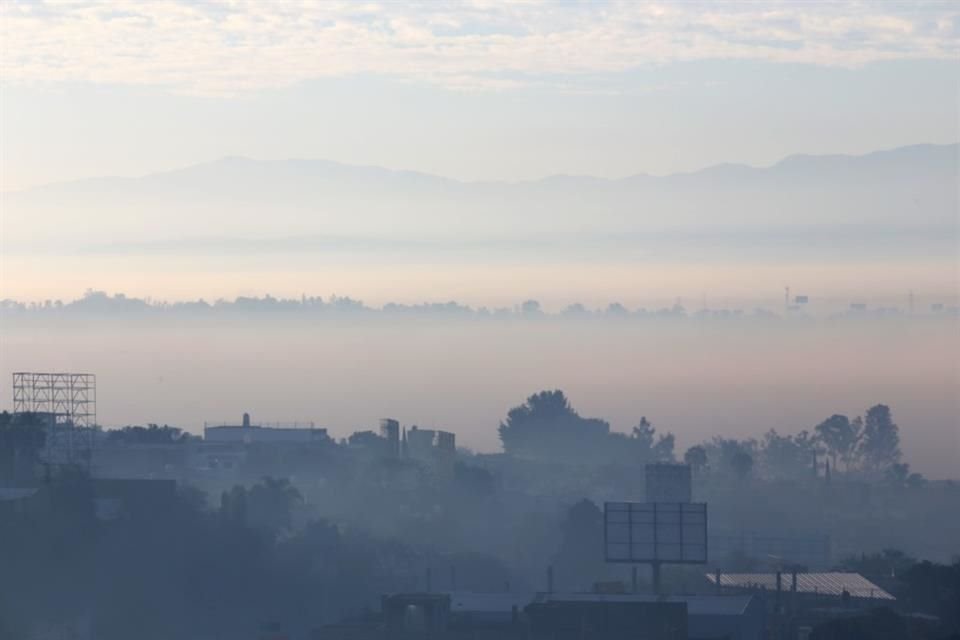 La situación ahora está clasificada como precontingencia atmosférica, con un registro de 124 puntos Imeca debido a la presencia del contaminante PM10.