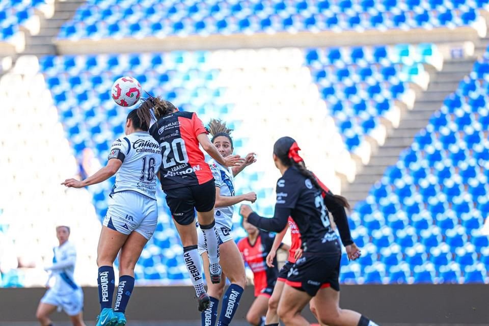 Derrota Atlas Femenil al Puebla y celebran su gol 400 en la historia.