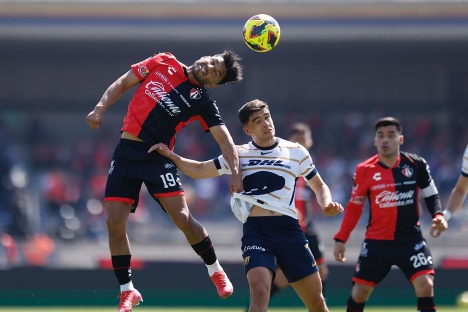 Atlas se presentó por segunda vez en el torneo en la cancha del Estadio Olímpico Universitario y ahora más obligado a ganar.