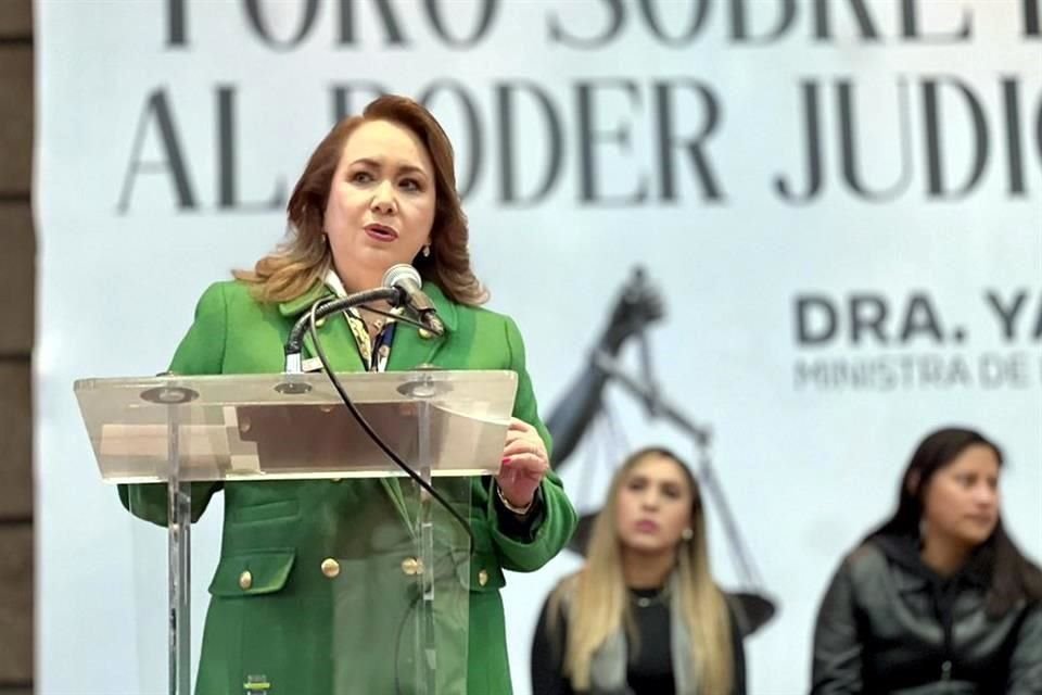 Yasmín Esquivel aspira a mantenerse como Ministra en la elección judicial del próximo 1 de junio.