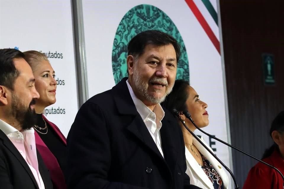 El Presidente del Senado, Gerardo Fernández Noroña reclamí a Tribunal Electoral por no enviar aun las listas con aspirantes a jueces a solo unas horas de sorteo con tómbola.