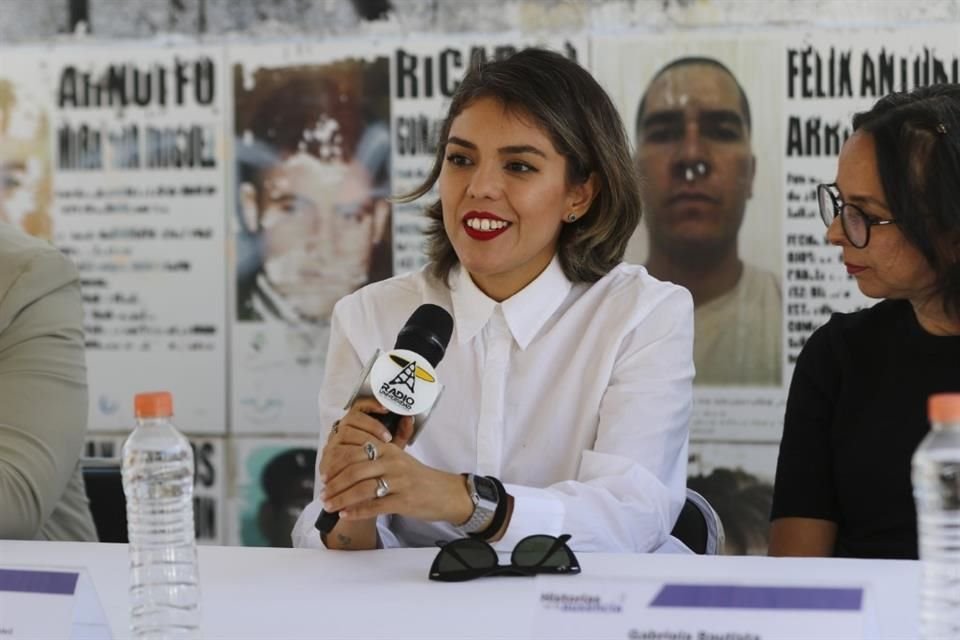 Fátima Aguilar, conductora de 'Historias de Ausencias'.