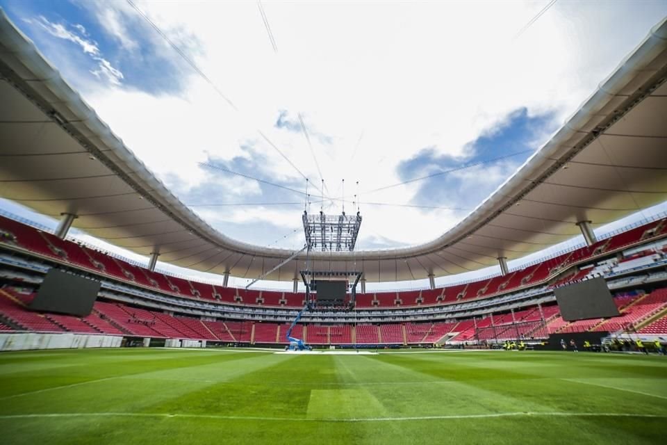 El Estadio Akron será una de las sedes para el Mundial 2026.