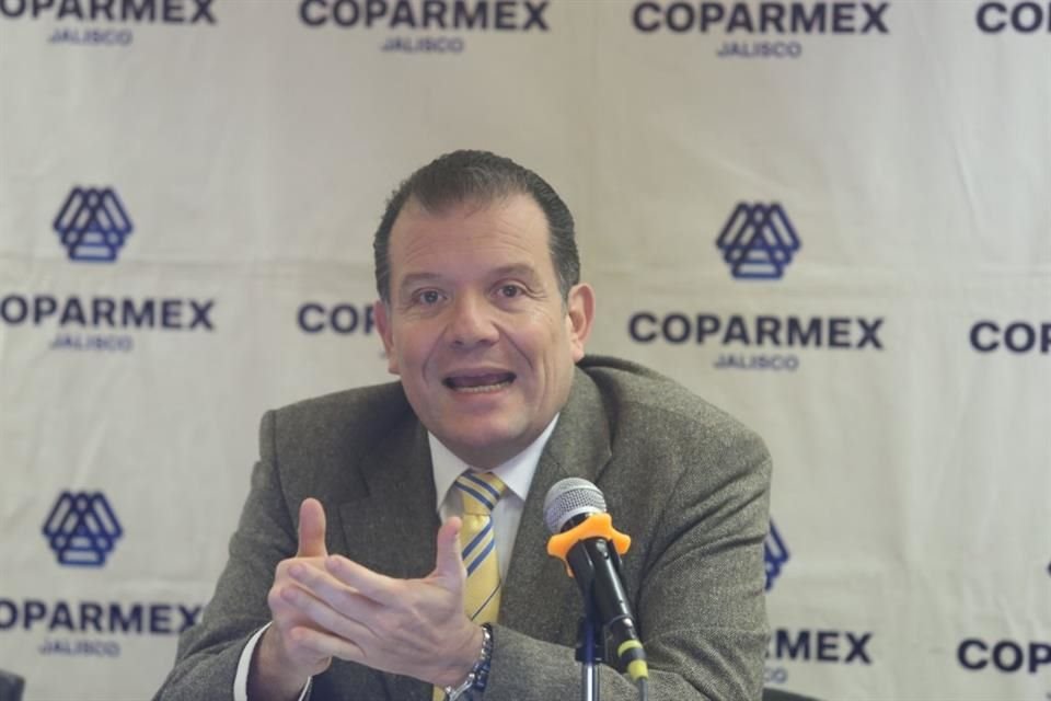 Raúl Flores López, Presidente Coparmex Jalisco.