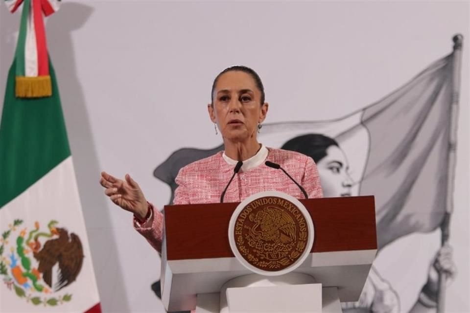 Claudia Sheinbaum, Presidenta de México.