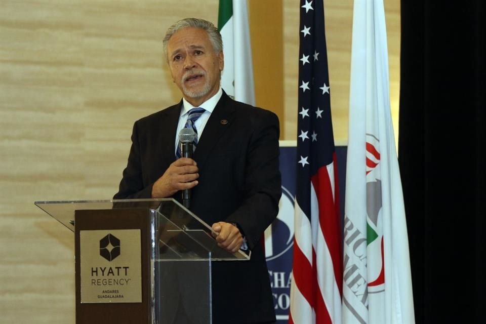 Ernesto Sánchez, nuevo presidente de AmCham Guadalajara, señaló que los aranceles impuestos por EU han sido utilizados como una herramienta de presión para México.