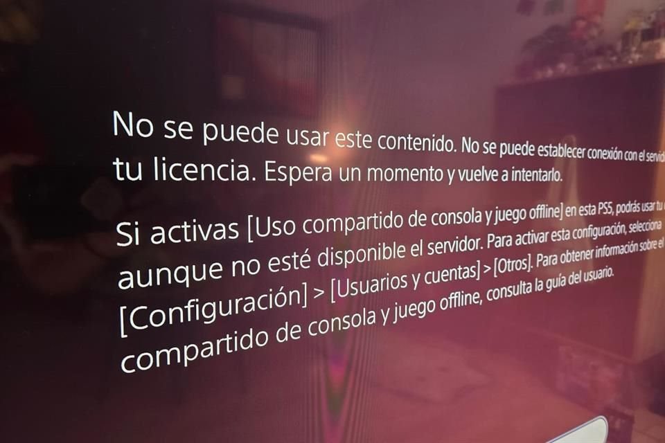 Las personas usuarias no pueden jugar sus títulos porque el servicio no puede comprar el origen de las licencias.