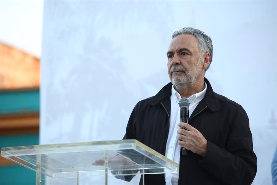 Ramírez Cuéllar durante el evento 'Constructores y constructoras de la soberanía del pueblo'.