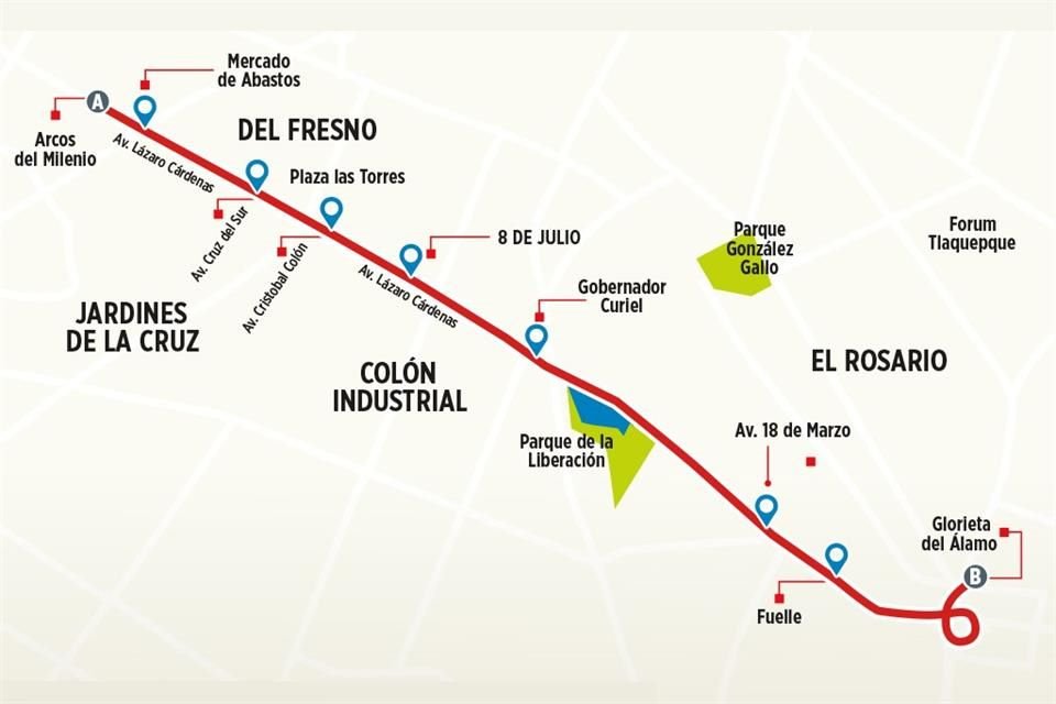 La meta es agilizar los tiempos de traslado.