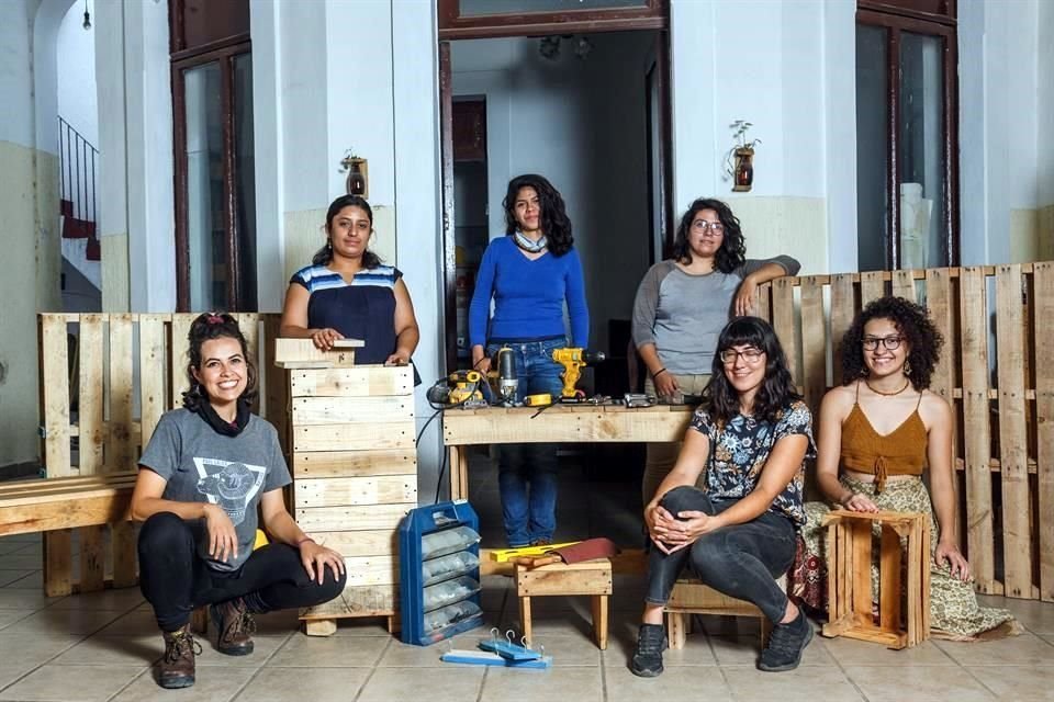 Claudia Garibi, Ana Lucia Díaz, Esmeralda Vázquez, Jaqueline Arias, Lucia Valencia y Quetzalli Garibi se abren paso en una industria de hombres.