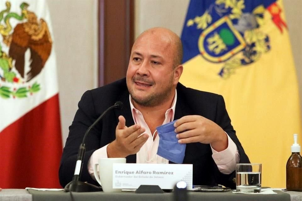 Alfaro agradeció que Emilio González lo vea con posibilidades de encabezar un bloque opositor a Morena.