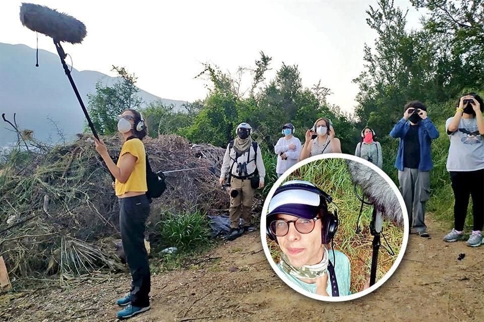 A inicios de la contingencia sanitaria, Angélica Piedrahita comenzó a grabar el canto de las aves de la Ciudad.