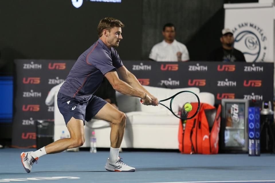 David Goffin, semifinalista del UTS Guadalajara 2025.