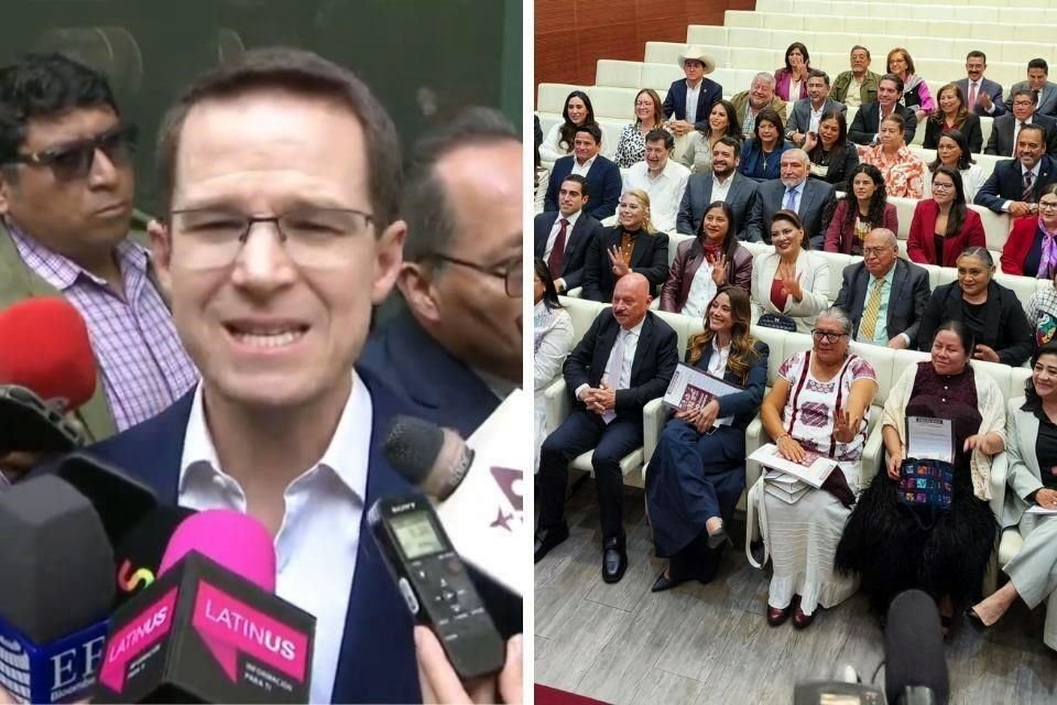 Ricardo Anaya, líder del PAN en el Senado, criticó que se utilice la sede de un Poder como espacio partidista, que por definición debería ser plural.