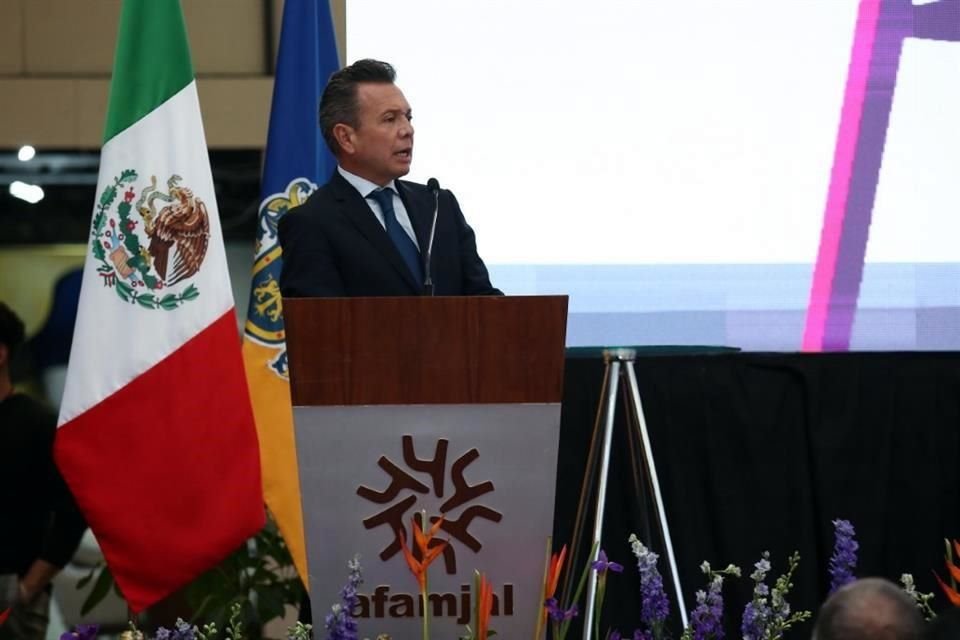 El Gobernador Pablo Lemus en la inauguración de Expo Expo Mueble Internacional.