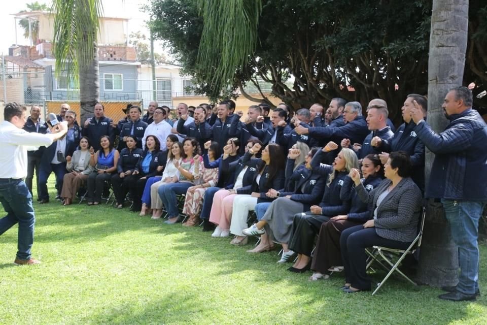 Líderes panistas a nivel nacional y local, junto con representantes populares de este partido en Jalisco arrancaron su reunión plenaria en Chapala.