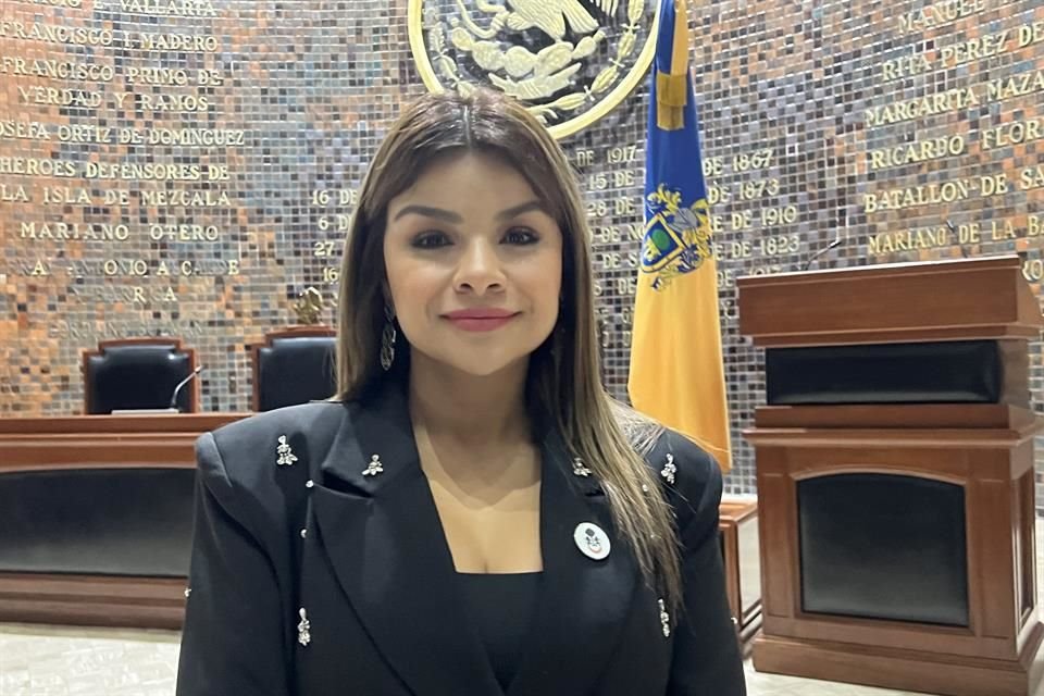 Gabriela Cárdenas, diputada de MC y presidenta de la Comisión de Hacienda en el Congreso de Jalisco.
