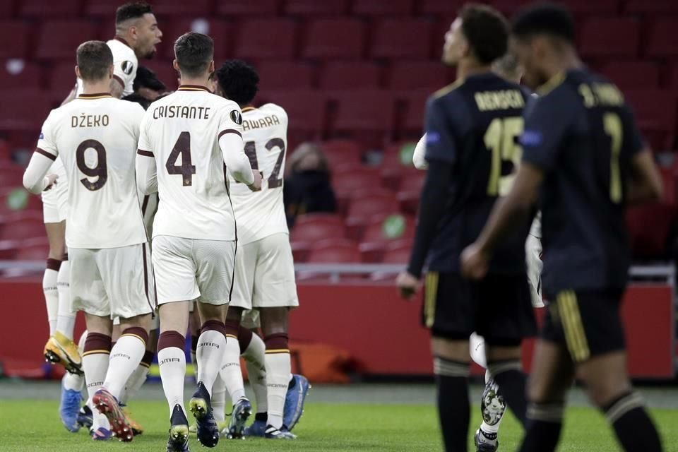 La Roma se llevó un triunfo para el partido de vuelta en casa.
