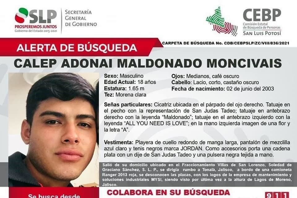 Calep Adonai Maldonado Moncivais