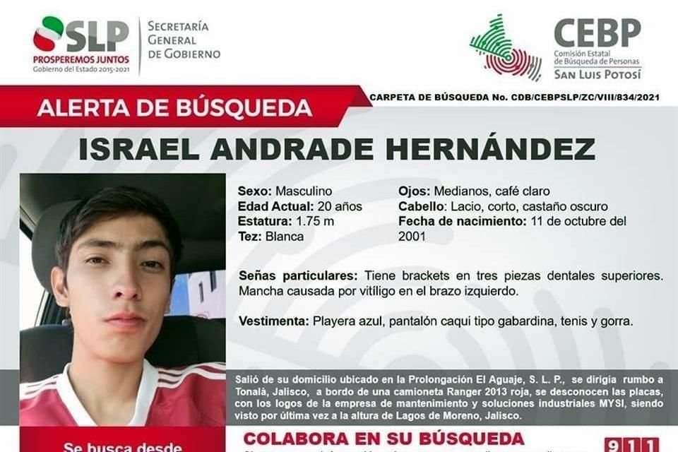 Israel Andrade Hernández.